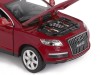 Машина "АВТОПАНОРАМА" Audi Q7, бордовый, 1/24, в/к 24,5*12,5*10,5 см