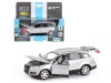 Машина "АВТОПАНОРАМА" Audi Q7, серебряный, 1/32, свет, звук, инерция, в/к 17,5*13,5*9 см