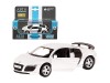 Машина "АВТОПАНОРАМА" Audi R8 GT, белый металлик, 1/43, инерция, в/к 17,5*12,5*6,5 см