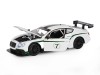 Машина "АВТОПАНОРАМА" Bentley Continental GT3 Concept, белый, 1/24, в/к 24,5*12,5*10,5 см