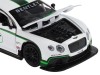 Машина "АВТОПАНОРАМА" Bentley Continental GT3, белый, 1/32, свет, звук, инерция, в/к 17,5*13,5*9 см