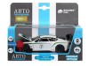 Машина "АВТОПАНОРАМА" Bentley Continental GT3, белый, 1/32, свет, звук, инерция, в/к 17,5*13,5*9 см