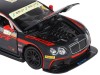 Машина "АВТОПАНОРАМА" Bentley Continental GT3, черный, 1/32, в/к 17,5*13,5*9 см