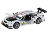 Машина "АВТОПАНОРАМА" BMW M3 DTM, белый, 1/32, свет, звук, инерция, в/к 17,5*13,5*9 см