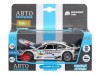 Машина "АВТОПАНОРАМА" BMW M3 DTM, белый, 1/32, свет, звук, инерция, в/к 17,5*13,5*9 см