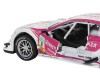 Машина "АВТОПАНОРАМА" BMW M3 DTM, белый-розовый, 1/32, свет, звук, инерция, в/к 17,5*13,5*9 см