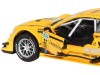 Машина "АВТОПАНОРАМА" BMW M3 DTM, желтый, 1/32, свет, звук, инерция, в/к 17,5*13,5*9 см
