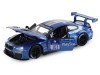 Машина "АВТОПАНОРАМА" BMW M6 GT3, синий, 1/24, свет, звук, в/к 24,5*12,5*10,5 см