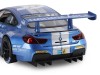 Машина "АВТОПАНОРАМА" BMW M6 GT3, синий, 1/24, свет, звук, в/к 24,5*12,5*10,5 см