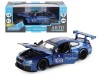 Машина "АВТОПАНОРАМА" BMW M6 GT3, синий, 1/24, свет, звук, в/к 24,5*12,5*10,5 см