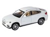 Машина "АВТОПАНОРАМА" BMW X6, белый, 1/32 , свет, звук, инерция, в/к 17,5*13,5*9 см