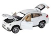 Машина "АВТОПАНОРАМА" BMW X6, белый, 1/32 , свет, звук, инерция, в/к 17,5*13,5*9 см