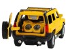Машина "АВТОПАНОРАМА" Hummer H3, желтый, 1/32, свет, звук, инерция, в/к 17,5*13,5*9 см