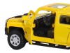 Машина "АВТОПАНОРАМА" Hummer H3, желтый, 1/43, инерция, в/к 17,5*12,5*6,5 см
