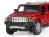 Машина "АВТОПАНОРАМА" Hummer H3, красный, 1/24, свет, звук, в/к 24,5*12,5*10,5 см