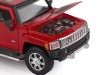 Машина "АВТОПАНОРАМА" Hummer H3, красный, 1/24, свет, звук, в/к 24,5*12,5*10,5 см
