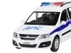 Машина "АВТОПАНОРАМА" LADA LARGUS "Полиция", 1/24, свет, звук, инерция, в/к 24,5*12,5*10,5 см
