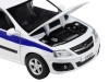 Машина "АВТОПАНОРАМА" LADA LARGUS "Полиция", 1/24, свет, звук, инерция, в/к 24,5*12,5*10,5 см