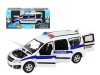 Машина "АВТОПАНОРАМА" LADA LARGUS "Полиция", 1/24, свет, звук, инерция, в/к 24,5*12,5*10,5 см