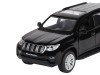Машина "АВТОПАНОРАМА" Land Cruiser Prado, черный, 1/32, свет, звук, инерция, в/к 17,5*13,5*9 см