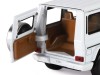 Машина "АВТОПАНОРАМА" Mercedes-Benz G350d, белый, 1/32, свет, звук, инерция, в/к 18*9*13,5 см