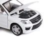 Машина "АВТОПАНОРАМА" Mercedes-Benz ML63 AMG, белый, 1/32, свет, звук, инерция, в/к 17,5*13,5*9 см