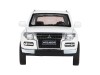 Машина "АВТОПАНОРАМА" Mitsubishi Pajero 4WD Tubro, белый, 1/33, свет, звук, в/к 17,5*13,5*9 см