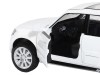 Машина "АВТОПАНОРАМА" Mitsubishi Pajero 4WD Tubro, белый, 1/33, свет, звук, в/к 17,5*13,5*9 см