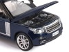 Машина "АВТОПАНОРАМА" Range Rover, синий металлик, 1/26, свет, звук, в/к 24,5*12,5*10,5 см