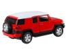 Машина "АВТОПАНОРАМА" Toyota FJ Cruiser, красный, 1/32, свет, звук, инерция, в/к 17,5*13,5*9 см