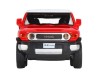 Машина "АВТОПАНОРАМА" Toyota FJ Cruiser, красный, 1/32, свет, звук, инерция, в/к 17,5*13,5*9 см