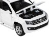 Машина "АВТОПАНОРАМА" Volkswagen Amarok, белый, 1/30, свет, звук, инерция, в/к 20*10*11 см