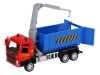 Машина "АВТОПАНОРАМА" VOLVO FM "Мусоровоз", синий, 1/72, инерция, в/к 17,5*13*6,5 см