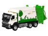 Машина "АВТОПАНОРАМА" Volvo мусоровоз, белый, 1/50, свет, звук, в/к 28*14*10 см