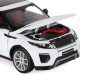 Машина "АВТОПАНОРАМА" Land Rover Range Rover Evoque HSE 2017, белый, 1/24, в/к 24,5*12,5*10,5 см