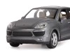 Машина "АВТОПАНОРАМА" Porsche Cayenne S, серый, 1/24, свет, звук, в/к 24,5*12,5*10,5 см