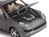 Машина "АВТОПАНОРАМА" Porsche Cayenne S, серый, 1/24, свет, звук, в/к 24,5*12,5*10,5 см