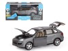 Машина "АВТОПАНОРАМА" Porsche Cayenne S, серый, 1/24, свет, звук, в/к 24,5*12,5*10,5 см