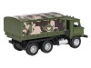 Машина "АВТОПАНОРАМА" "Грузовик", хаки, 1/32, свет, звук, инерция, в/к 24*8*10 см