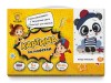 Картина по номерам 20х30 ПАНДА-МИЛАШКА (10 цветов)