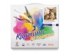 Картина по номерам 30Х30 ПЯТНИСТЫЙ ОЛЕНЕНОК (18 цветов)