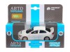 Машина "АВТОПАНОРАМА" Mitsubishi Lancer Evolution, белый, 1/41, откр. двери, в/к 17,5*12,5*6,5 см