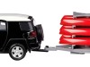 Машина "АВТОПАНОРАМА" Toyota FJ Cruiser c прицепом с досками для серфинга, 1/43, инерция, в/к