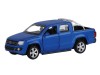Машина "АВТОПАНОРАМА" Volkswagen Amarok, синий, 1/46, инерция, откр. двери, в/к 17,5*12,5*6,5 см