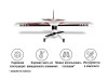 Радиоуправляемый самолет Top RC Riot 1400мм 2.4G 4-ch LiPo RTF