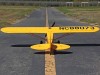 Радиоуправляемый самолет Top RC J3 желтый 1400мм KIT