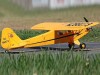 Радиоуправляемый самолет Top RC J3 желтый 1400мм KIT