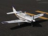 Радиоуправляемый самолет Top RC ST Beechcraft Bonanza A36 фиолетовый 1280мм (шасси) PNP