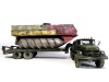 Сборная модель AVD Шнекороторный снегоболотоход ЗИЛ-4904, 1/43