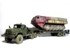 Сборная модель AVD Шнекороторный снегоболотоход ЗИЛ-4904, 1/43